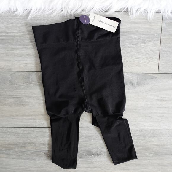 Empetua Tear Proof Shaping Tights Pantyhose Stocking High Waisted Sheer Black 3X - Picture 4 of 11